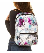 INVICTA Rucksack PIGHEVOLE PACK Printed backpack FARBE UND BLUME - Rucks&auml;cke f&uuml;r Schule &amp; Freizeit - 4