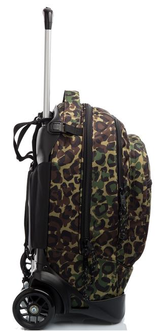 NEU PLUG ANIMALIER Trolley-Rucksack 3 in 1 LEO GR&Uuml;N - Rucks&auml;cke mit Trolleyfunktion