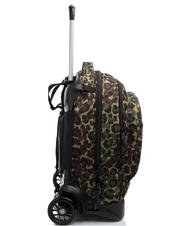 INVICTA  NEU PLUG ANIMALIER Trolley-Rucksack 3 in 1 LEO GR&Uuml;N - Rucks&auml;cke mit Trolleyfunktion - 2