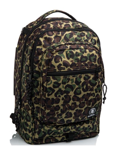  NEU PLUG ANIMALIER Trolley-Rucksack 3 in 1 LEO GR&Uuml;N - Rucks&auml;cke mit Trolleyfunktion