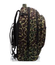 INVICTA  NEU PLUG ANIMALIER Trolley-Rucksack 3 in 1 LEO GR&Uuml;N - Rucks&auml;cke mit Trolleyfunktion - 5