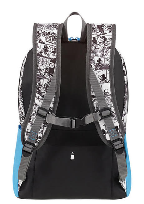  URBAN GROOVE 13 "Laptop-Rucksack MICKEY-COMICS BLAU - Rucks&auml;cke f&uuml;r Schule &amp; Freizeit