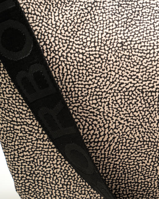 LUNA M Schultertasche OP / NATUR / SCHWARZ - Damentaschen