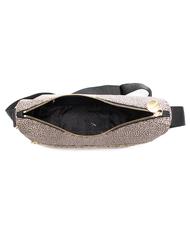 BORBONESE LUNA S Tasche mit Schultergurt OP / NATUR / SCHWARZ - Damentaschen - 6