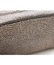 BORBONESE ECO Mini-Kameratasche OP / NATUR / SCHWARZ - Damentaschen - 3