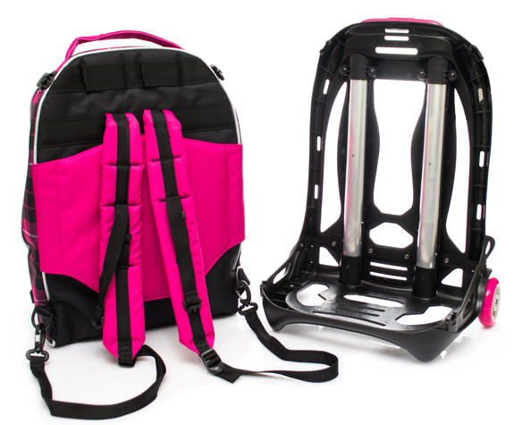 JACK COUNTRY JACK COUNTRY Rucksack mit Trolley Rhodamin - Rucks&auml;cke mit Trolleyfunktion