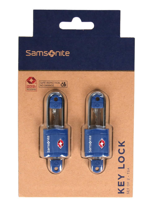  GLOBAL TRAVEL Set 2 TSA-Schlösser Mitternachtsblau - Reisezubehör