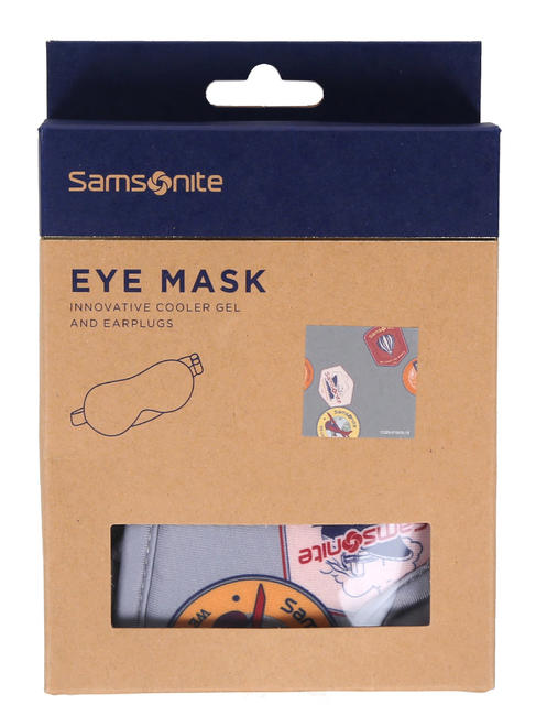  GLOBAL TRAVEL Maske + Ohrst&ouml;psel HERITAGE-PATCHES - Reisezubeh&ouml;r