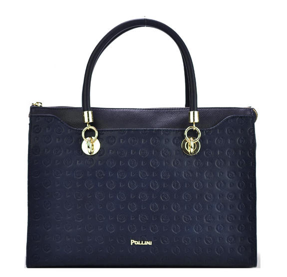 Heritage Embossed Umh&auml;ngetasche, mit Schulterriemen Blau - Damentaschen