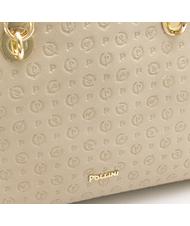 POLLINI Heritage Embossed Umh&auml;ngetasche, mit Schulterriemen EIS - Damentaschen - 3