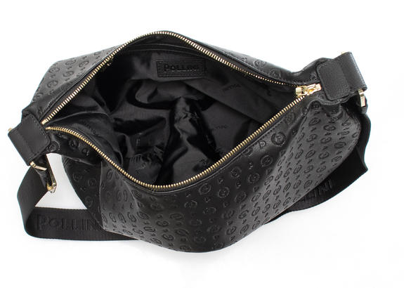 Heritage Embossed Schultertasche Schwarz - Damentaschen