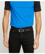 ARMANI EXCHANGE LOGO Wendbarer G&uuml;rtel SCHWARZ / DUNKELBRAUN - G&uuml;rtel - 4