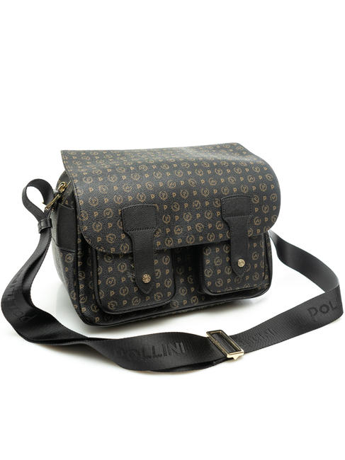 HERITAGE CLASSIC Umhängetasche aus PVC Schwarz - Damentaschen