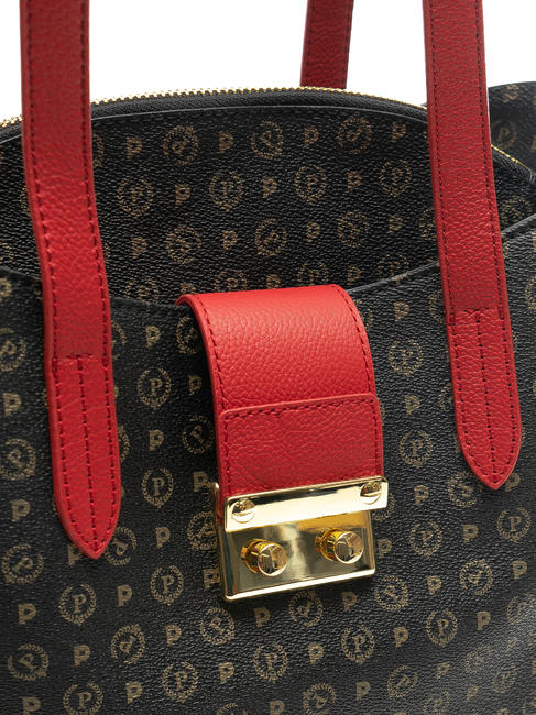  HERITAGE CLASSIC Umh&auml;ngetasche schwarzer Lack - Damentaschen