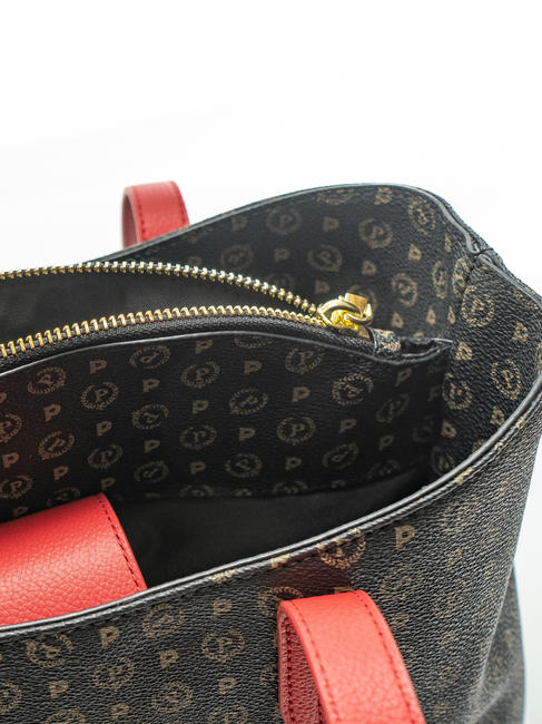  HERITAGE CLASSIC Umh&auml;ngetasche schwarzer Lack - Damentaschen