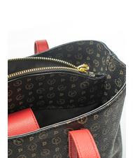 POLLINI  HERITAGE CLASSIC Umh&auml;ngetasche schwarzer Lack - Damentaschen - 5