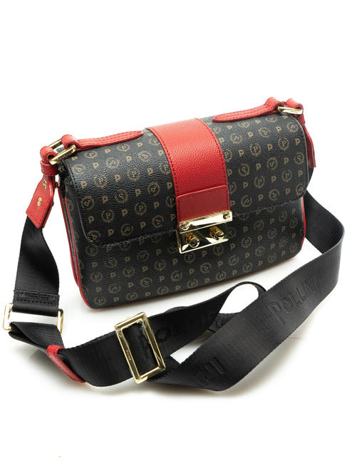  HERITAGE CLASSIC Umh&auml;ngetasche schwarzer Lack - Damentaschen