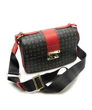 POLLINI  HERITAGE CLASSIC Umh&auml;ngetasche schwarzer Lack - Damentaschen - 2