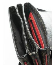 POLLINI  HERITAGE CLASSIC Umh&auml;ngetasche schwarzer Lack - Damentaschen - 4