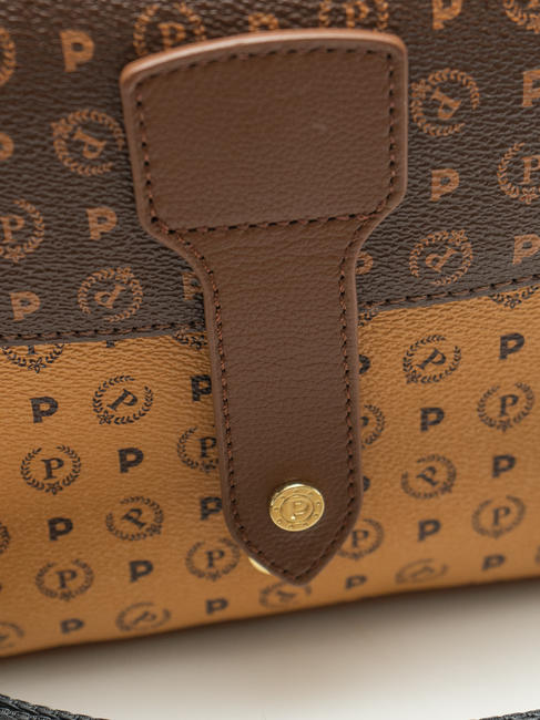  HERITAGE Kleine Umh&auml;ngetasche braun / creme - Damentaschen