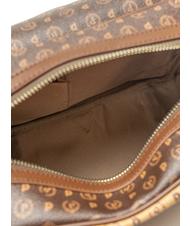 POLLINI  HERITAGE Kleine Umh&auml;ngetasche braun / creme - Damentaschen - 5