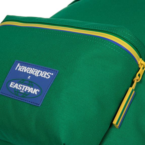x GEPOLSTERTER PAK'R-Rucksack Havaianas Gr&uuml;n - Rucks&auml;cke f&uuml;r Schule &amp; Freizeit