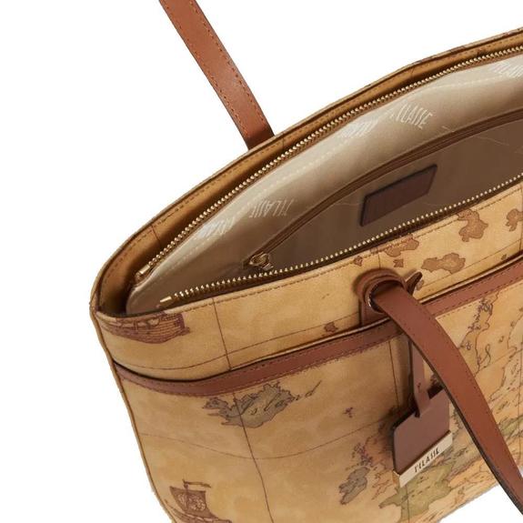 GEO CLASSIC Einkaufstasche um die Schulter NATÜRLICH - Damentaschen