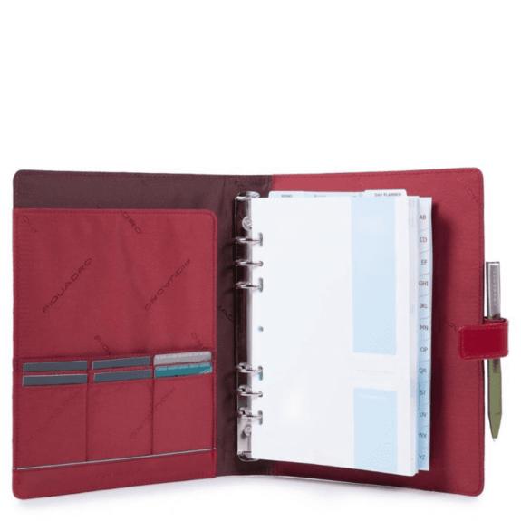  CELION Notizblockhalter mit Agenda ROT - Tablettmappe &amp; Organizer