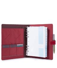 PIQUADRO  CELION Notizblockhalter mit Agenda ROT - Tablettmappe &amp; Organizer - 2