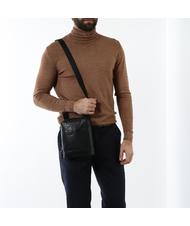 PIQUADRO HAKONE Mini-IPAD-Tasche Schwarz - Umh&auml;ngetaschen Herren - 5