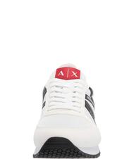 ARMANI EXCHANGE RIO Niedrige Turnschuhe MULTICOLOR / OP.WEISS + SCHWARZ - Herrenschuhe - 4