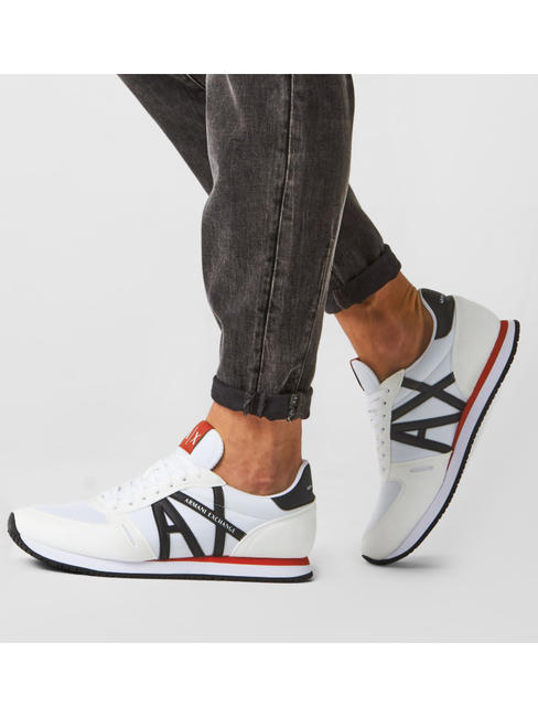 RIO Niedrige Turnschuhe MULTICOLOR / OP.WEISS + SCHWARZ - Herrenschuhe