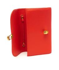 COCCINELLE zaniah portafoglio pelle vitello ZANIAH Clutch mit Schulterriemen POLNISCH ROT - Brieftaschen Damen - 3