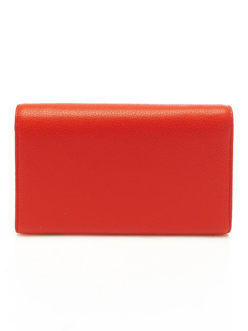 zaniah portafoglio pelle vitello ZANIAH Clutch mit Schulterriemen POLNISCH ROT - Brieftaschen Damen