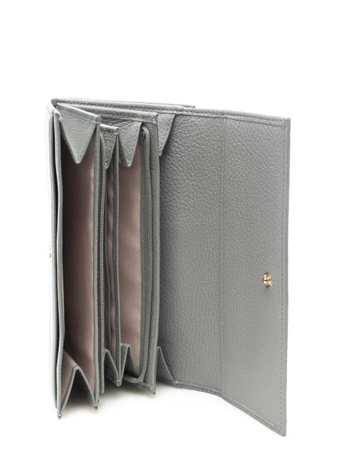  Kompakte Brieftasche aus Leder Glas - Brieftaschen Damen