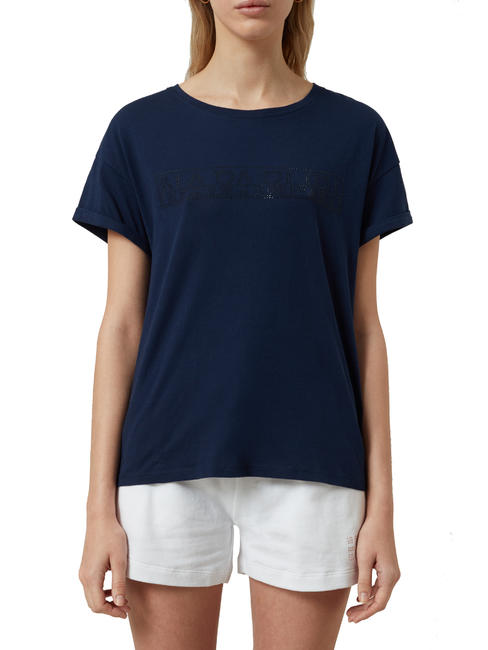  SICCARI Damen-T-Shirt MITTELALTERLICHES BLAU - T-Shirts und Tops f&uuml;r Damen
