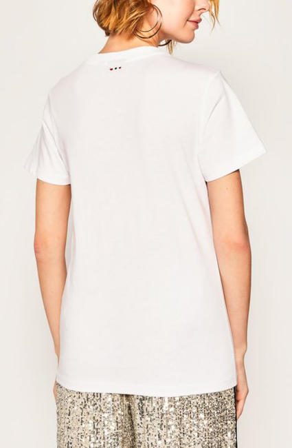 Napapijri SHYAMOLI Frauen-T-Shirt HELL WEISS 002 - T-Shirts und Tops f&uuml;r Damen