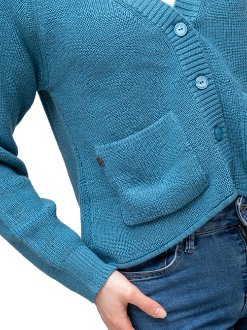  Asymmetrische Strickjacke ZUCKERPAPIER - Damenpullover