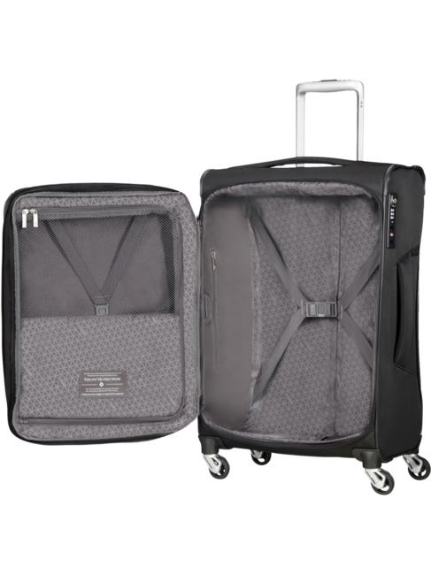  ECO-REV Handgep&auml;ckwagen, erweiterbar SCHWARZ - Reisetaschen