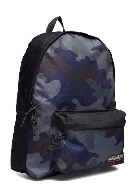 Rucksack HAN DP NACHDRUCK schwarz / camo - Rucks&auml;cke f&uuml;r Schule &amp; Freizeit