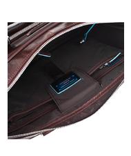 PIQUADRO Ordner BLUE SQUARE, aus Leder, 14 "PC-Halter MAHAGONI - Arbeitstaschen - 5