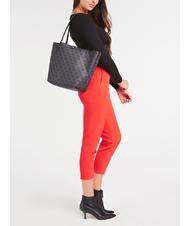 GUESS  ALBY TOGGLE 4G Einkaufstasche mit Clutch KOHLESCHWARZ - Damentaschen - 5