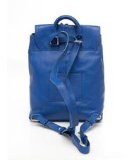 TOSCA BLU  BIANCOSPINO Rucksack aus Leder Elektrisches Blau - Damentaschen - 3