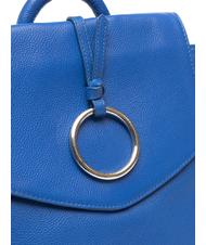 TOSCA BLU  BIANCOSPINO Rucksack aus Leder Elektrisches Blau - Damentaschen - 4