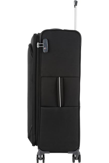 Trolley POPSODA, groß SCHWARZ - Halbharte Trolleys