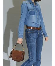 THE BRIDGE  PEARLDISTRICT Mini-Tasche von Hand, mit Schultergurt BRAUN - Damentaschen - 5