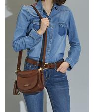 THE BRIDGE  PEARLDISTRICT Mini-Tasche von Hand, mit Schultergurt BRAUN - Damentaschen - 6