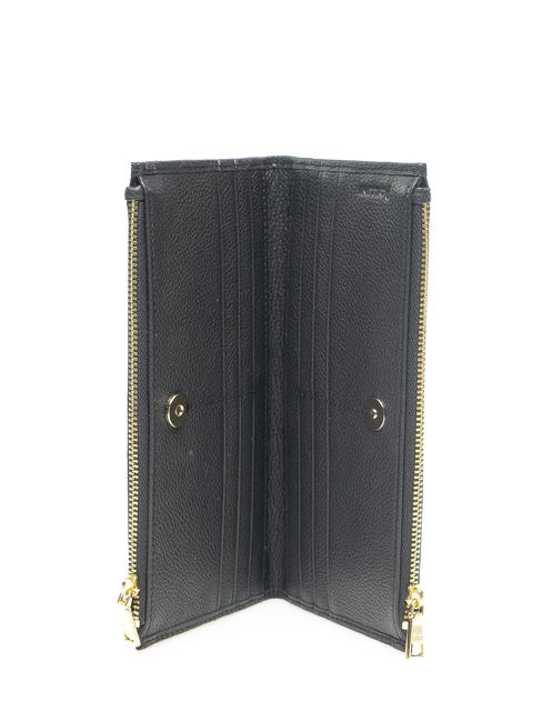  Damengeldb&ouml;rse mit HERITAGE-PR&Auml;GUNG Schwarz - Brieftaschen Damen