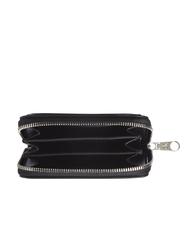 CALVIN KLEIN  Portemonnaie mit umlaufendem Logo-Print SCHWARZ - Brieftaschen Damen - 3