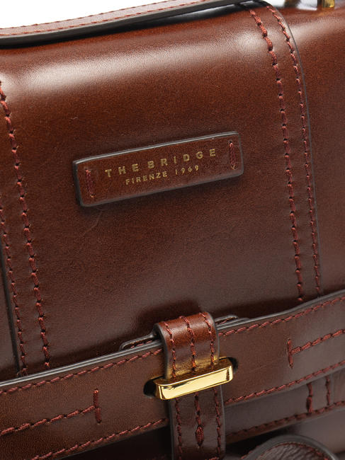 VIGNA  Umh&auml;ngetasche aus Leder BRAUN - Damentaschen